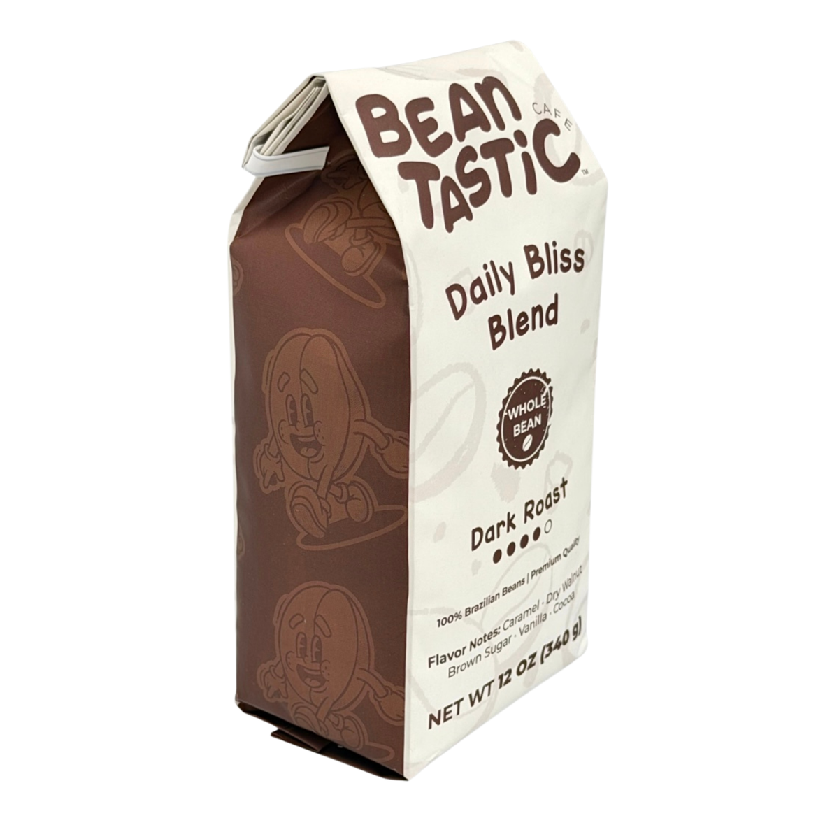 Daily Bliss Blend - Dark Roast Coffee, 12 oz